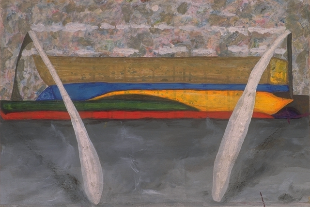 'Noah's Ark' - photo of painting by Nick Applebee